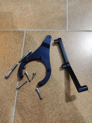 Soporte amortiguador de dirección matris yamaha mt