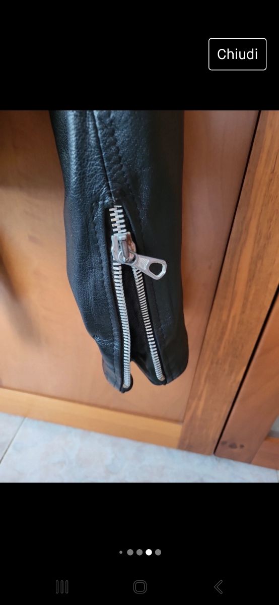 Giubbetto chiodo anni 89