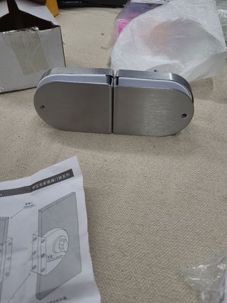 Cerradura puerta cristal