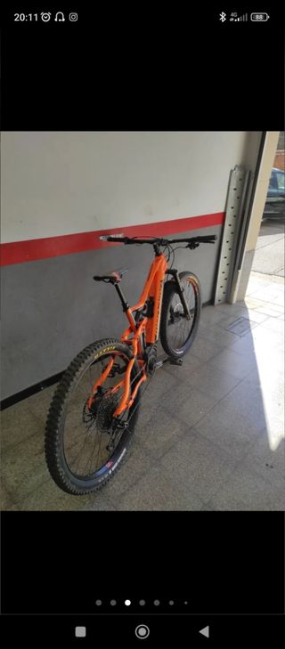 Bici enduro megamo