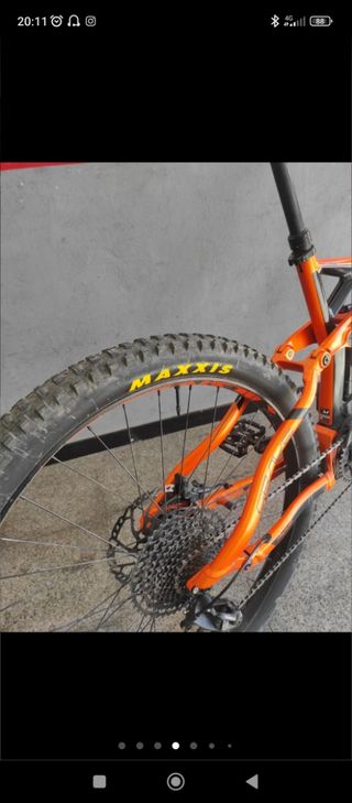 Bici enduro megamo