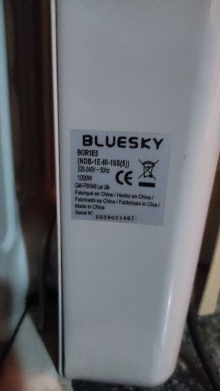 Radiador de aceite eléctrico