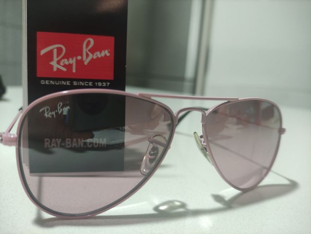 Gafas de sol Ray-ban Aviator Kids rosa