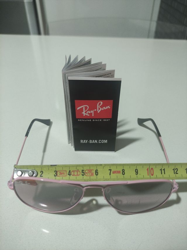 Gafas de sol Ray-ban Aviator Kids rosa