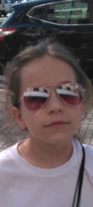 Gafas de sol Ray-ban Aviator Kids rosa