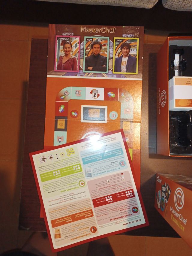 Gioco Master Chef per famiglie inutilizzato 