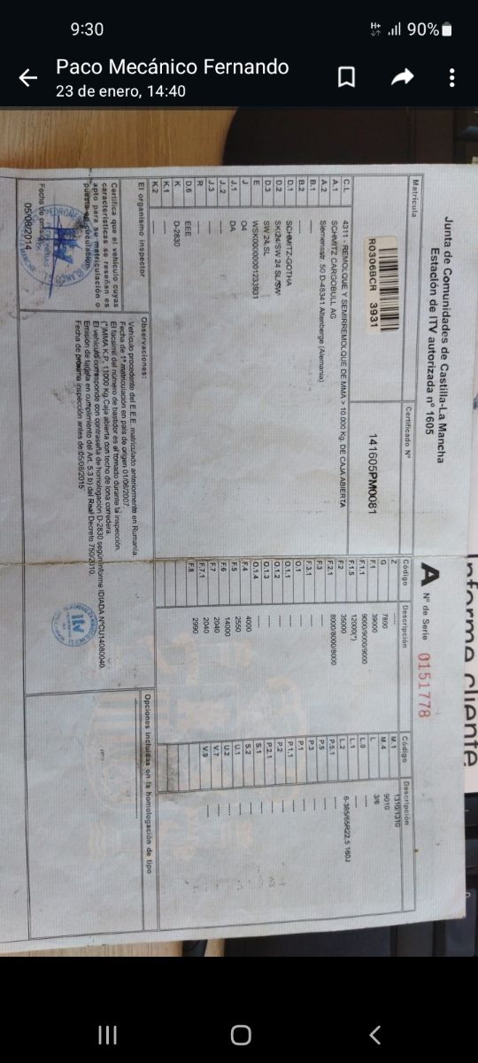 SEMIREMOLQUE PISO MOVIL