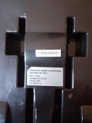 Masaje y presoterapia para pies de alta gama Nueva