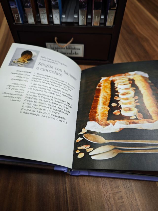 Box Libri "La piccola biblioteca del cioccolato"