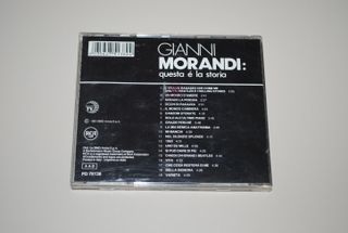 CD - Gianni Morandi questa è la storia