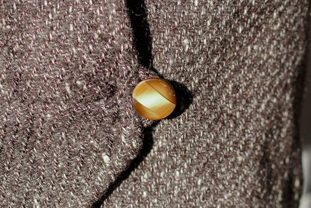 Cappotto corto vintage marrone L