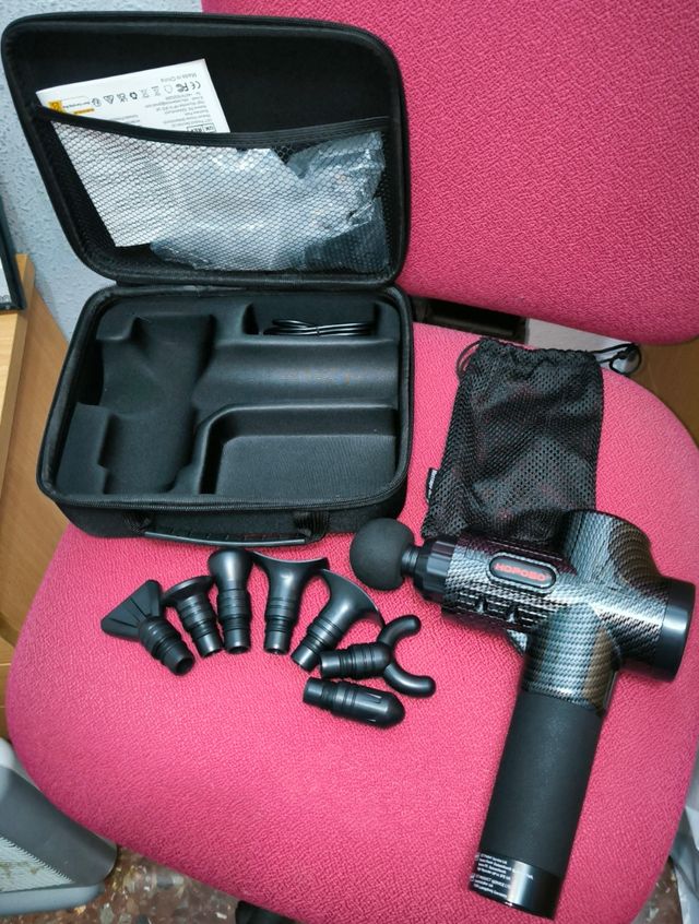 Pistola masaje muscular