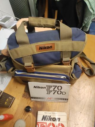 Objetivo tamron 28-200 mas cámara nikon f70