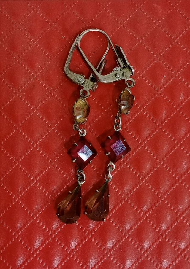 Pendientes plata estilo isabelino