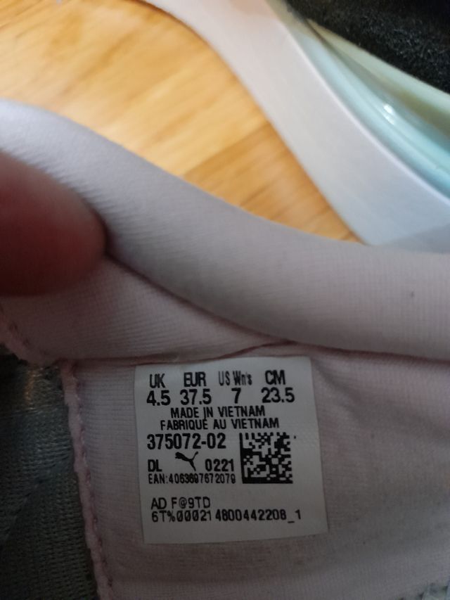 Zapatillas Puma núm. 37,5