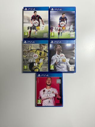 Pack Fifa ( Fifa 15, 16, 17, 18, 20) | PS4
