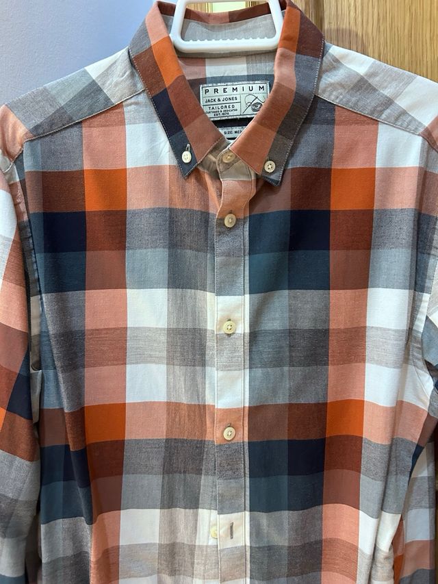 Camisa cuadros talla M Tailored