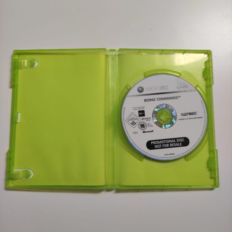Imagen de bionic commando xbox 360 copia promocional