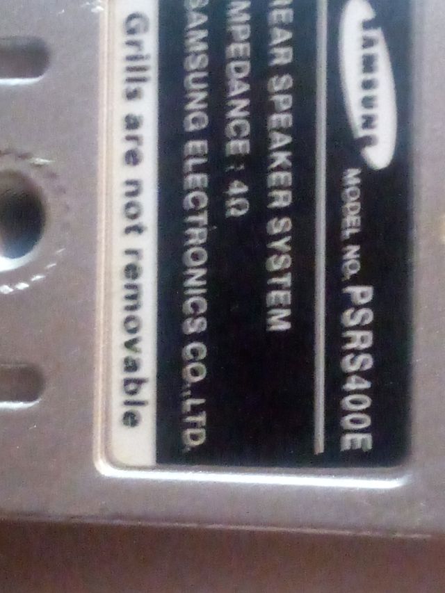 Altavoces Samsung ganga(8€)