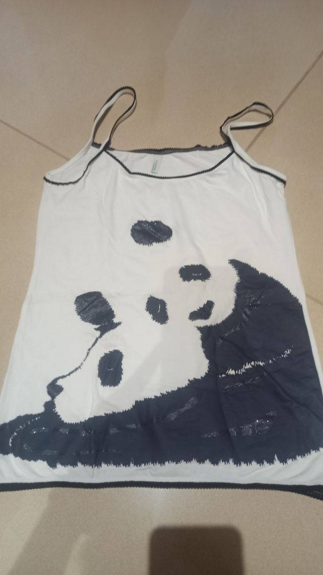 Canottiera panda Benetton