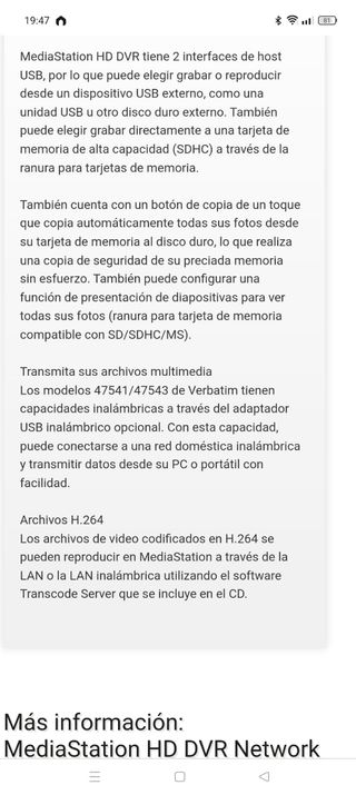 Disco duro multimedia