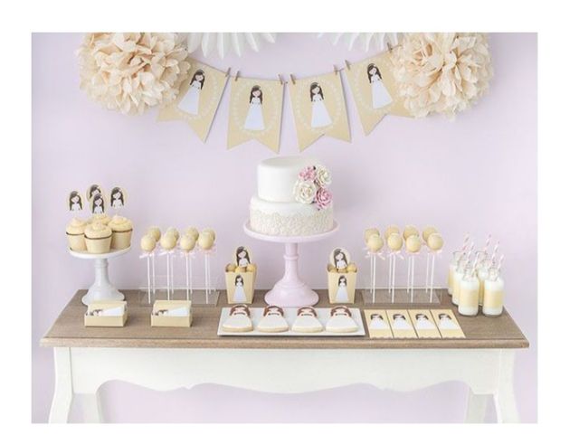 Decoración mesas dulces