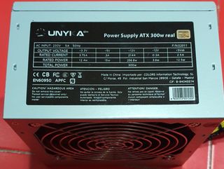Fuente ATX 300w UNYKA 