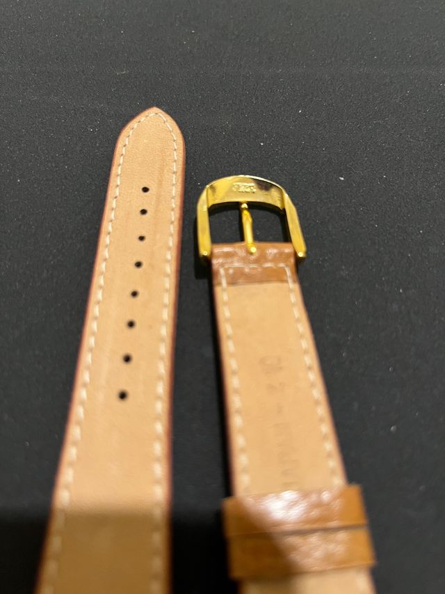 correa SEIKO original piel marron 19mm