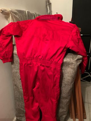 Mono de skiar spyder rojo  