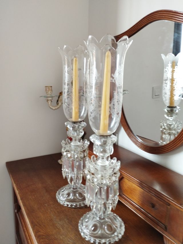 2 Candelabros Bacarrat