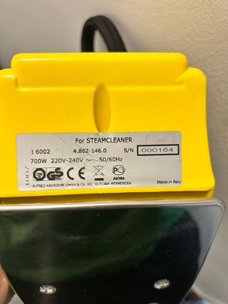 Plancha vapor Karcher