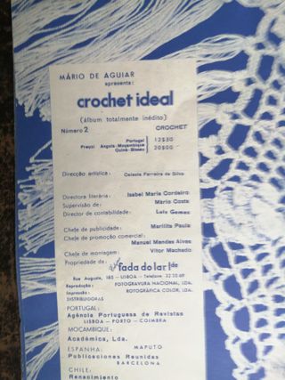 revista antiga , crochet ideal nr 2
