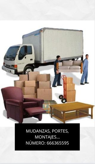 Transporte, montajes de muebles...