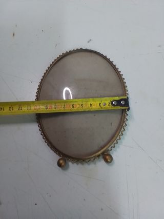 Porta Retrato ovalado en buen estado vintage 14x10