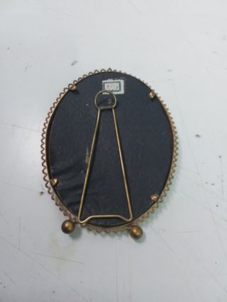 Porta Retrato ovalado en buen estado vintage 14x10