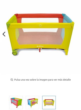 Cuna de viaje asalvo