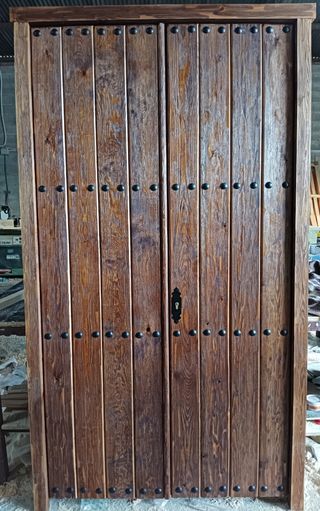 Puertas entrada rústicas