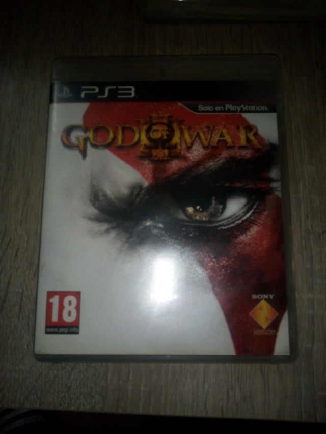 PS3 god'of'war, ganga (10€)