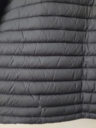 Cazadora plumífero negro hombre Tommy talla XL