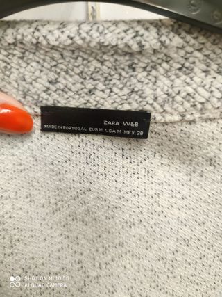 Gilet Zara gris 🩶
