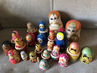 colección matrioskas rusas