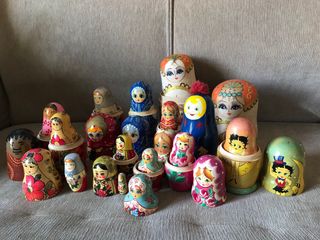colección matrioskas rusas