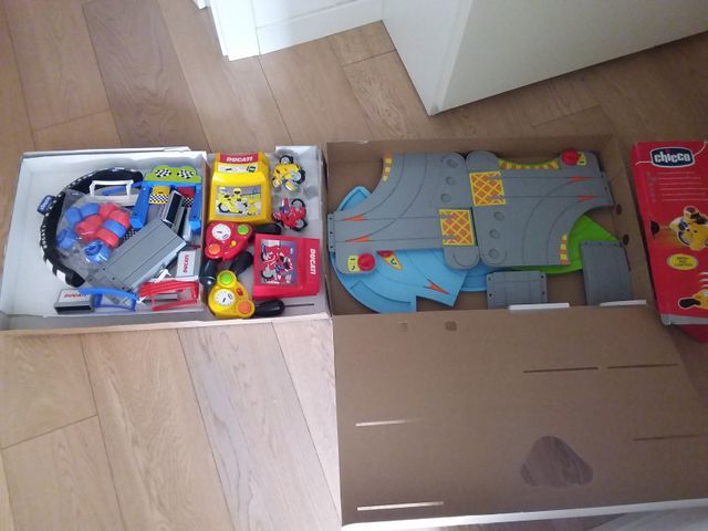 Pista Chicco moto Ducati/Pista de motos Chicco