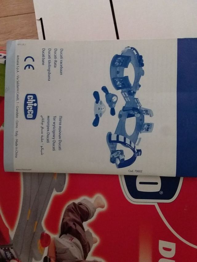 Pista Chicco moto Ducati/Pista de motos Chicco