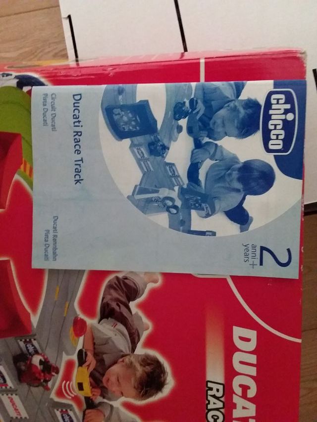 Pista Chicco moto Ducati/Pista de motos Chicco