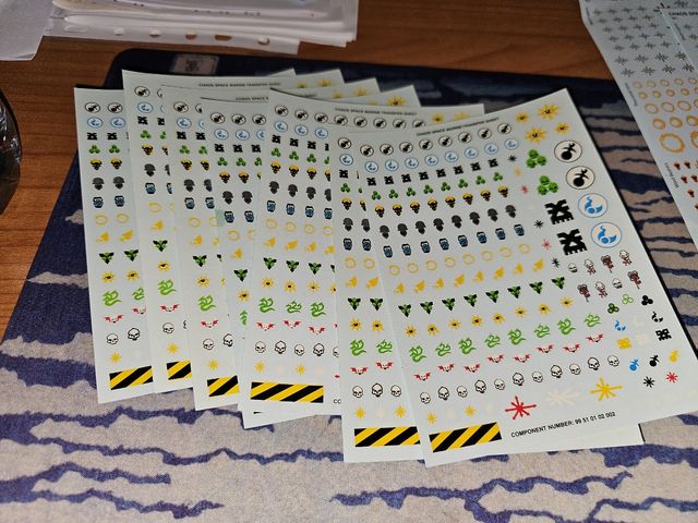 Calcas marines caos 40k