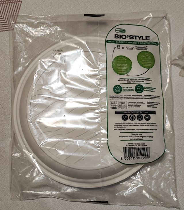 1,5 Kg piatti piani o fondi