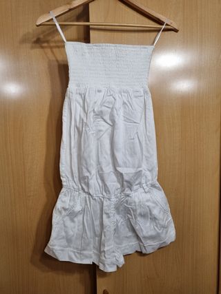 Mono blanco Bershka