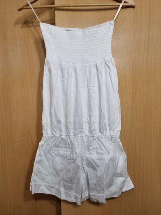 Mono blanco Bershka