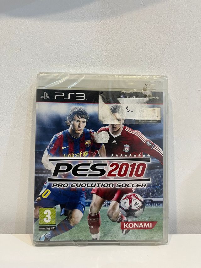 Pro Evolution Soccer 2010 PS3 PRECINTADO NUEVO ESP